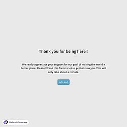 Volunteer Application Form Template