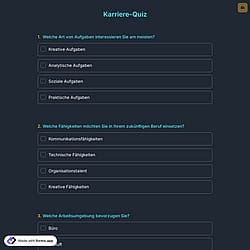Karriere-Quiz