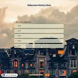 Halloween History Quiz