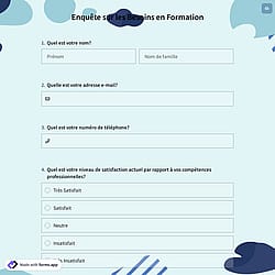 Enquête sur les Besoins en Formation