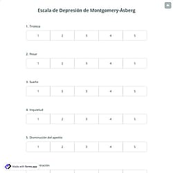 Escala de Depresión de Montgomery-Åsberg