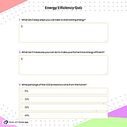 Energy Efficiency Quiz