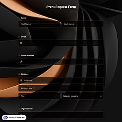 Event Request Form