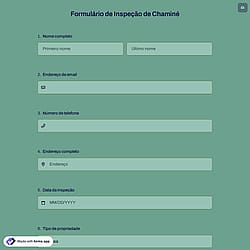 Formulário de Inspeção de Chaminé