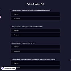 Public Opinion Poll