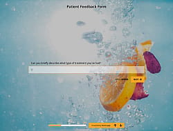 Vorlage für ein Patientenfeedback-Formular