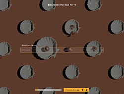 Employee Review Form Template