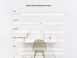 Room Rental Agreement Form Template