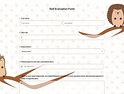 Self Evaluation Form
