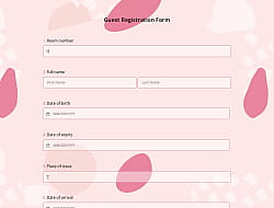 Guest Registration Form