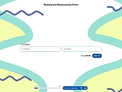 Restaurant Reservation Form