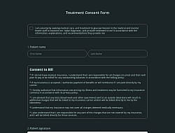 Treatment Consent Form