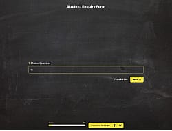 Student Enquiry Form