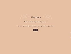Online Registration Form Template