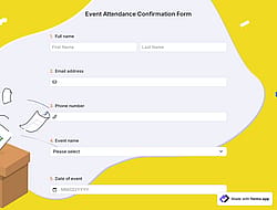 Event Attendance Confirmation Form