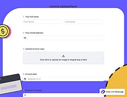 Invoice Upload Form