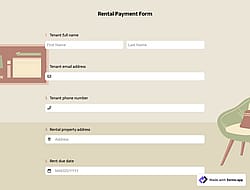 Rental Payment Form