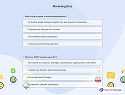 Marketing Quiz