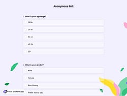 Anonymous Poll