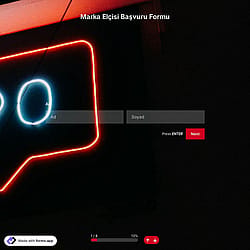 Marka Elçisi Başvuru Formu Şablonu