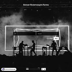 Konser Rezervasyon Formu Şablonu