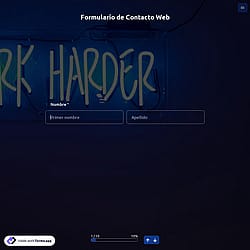 Plantilla de formulario de contacto