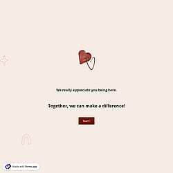 Donation Form Template