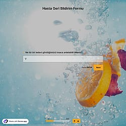 Hasta Geri Bildirim Formu Şablonu