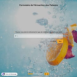 Modèle de Formulaire de Fétroaction des Patients