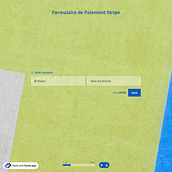 Modèle de formulaire de paiement Stripe