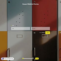 Hasar Bildirim Formu Şablonu