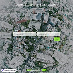 Modelo de Formulário de Inscrição em Boletim Informativo