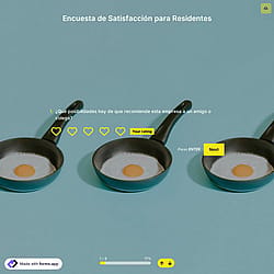 Plantilla de Encuesta de Satisfacción para Residentes