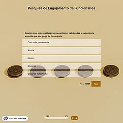 Modelo de Pesquisa de Engajamento de Funcionários