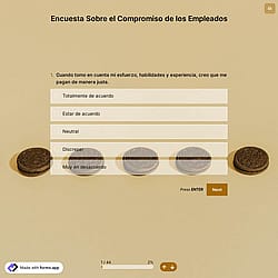 Plantilla de Encuesta Sobre el Compromiso de los Empleados