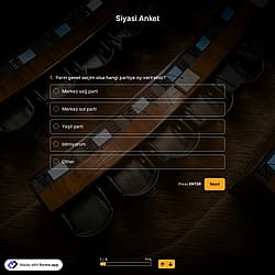 Siyasi Anket Şablonu
