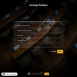 Modèle de Sondage Politique