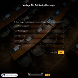 Vorlage Für Politische Umfragen