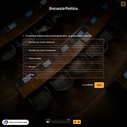 Plantilla de Encuesta Política