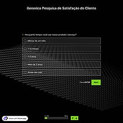 Modelo de Generico Pesquisa de Satisfação do Cliente