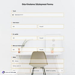 Oda Kiralama Sözleşmesi Form Şablonu