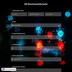 HR-Beschwerdeformular