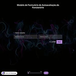 Formulário de Autoavaliação do Funcionário