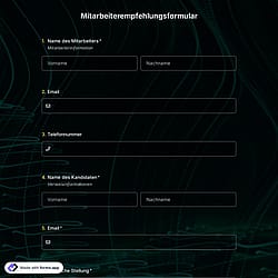 Mitarbeiterempfehlungsformular