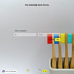 Diş Hekimliği Sevk Formu Şablonu