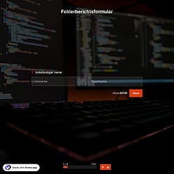 Vorlage für Bug-Berichte