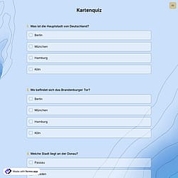 Kartenquiz