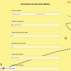 Formulário de Autorização Médica