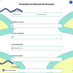 Formulário de Liberação de Armazém