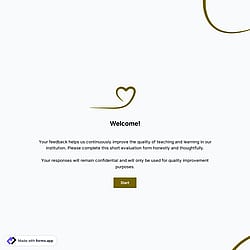 Teacher Evaluation Form